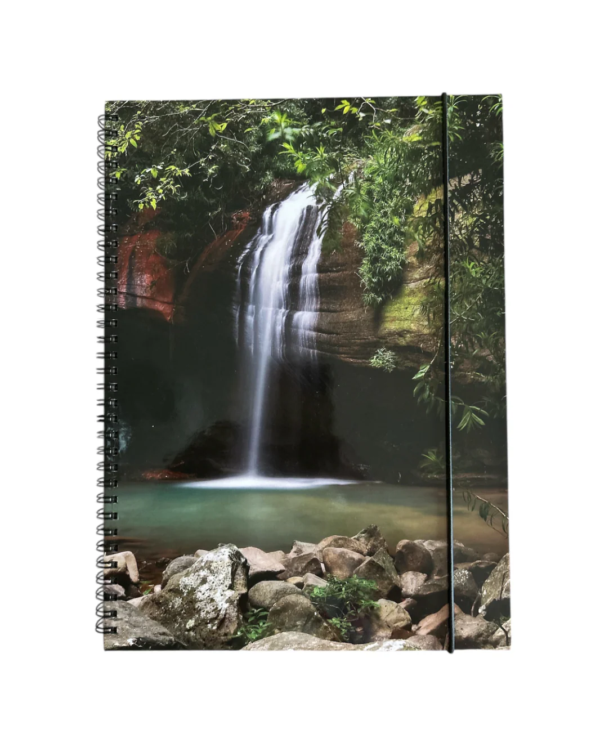 Sustainable A4 Spiral Bound Soft Cover Notebook